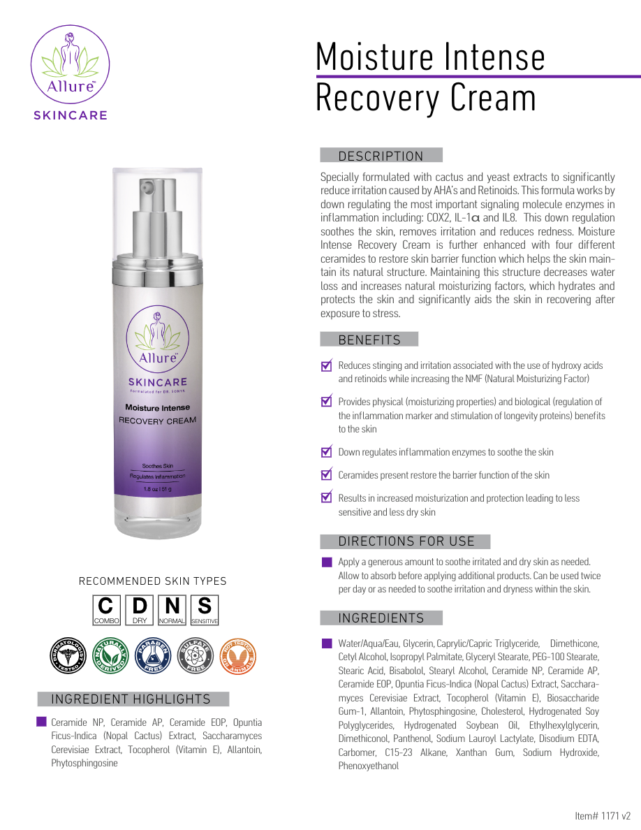 Moisture Intense Recovery Cream