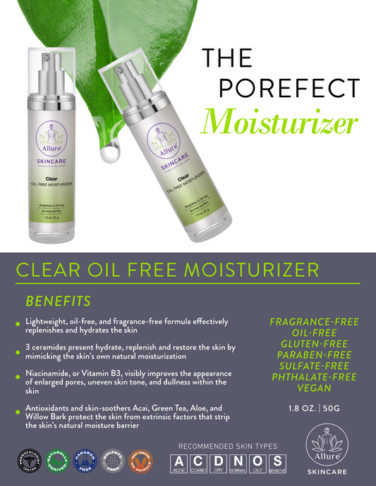 Clear Oil Free Moisturizer